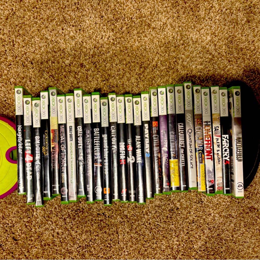 Xbox 360 Video Game Collection